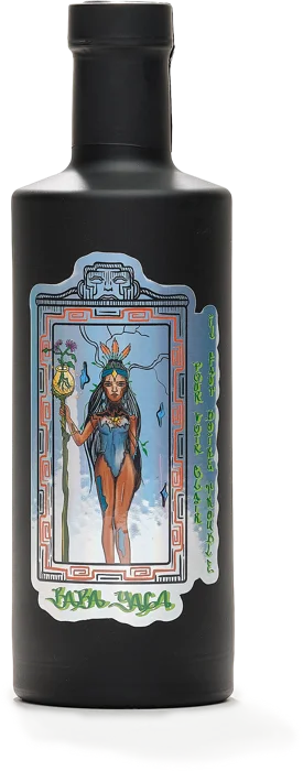 Bouteille de Baba Yaga, absinthe verte