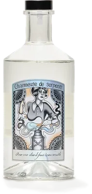 Bouteille de Charmeuse de serpents, London Dry Gin
