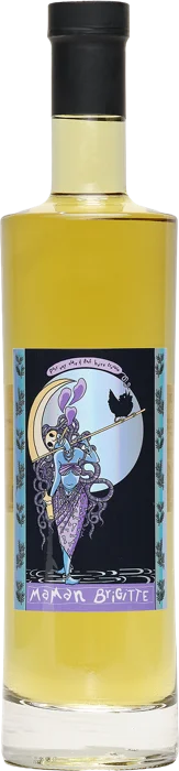 Bouteille de Maman Brigitte, absinthe verte au sapin