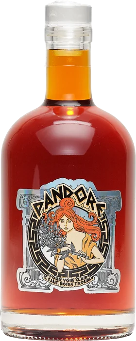 Bouteille de Pandore, liqueur de cannelle à l’absinthe
