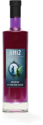 Bouteille de Sorcière bleue, absinthe bleue